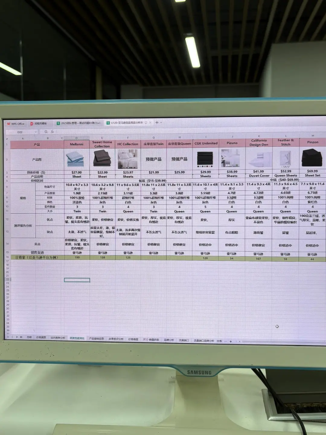 有被大厂公司的竞品分析表给震惊到😱