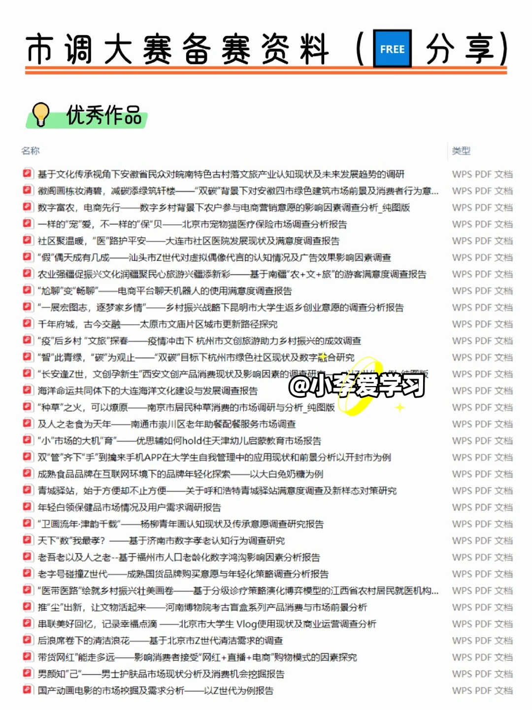 行动，行动！！市调大赛备赛时间计划，安排