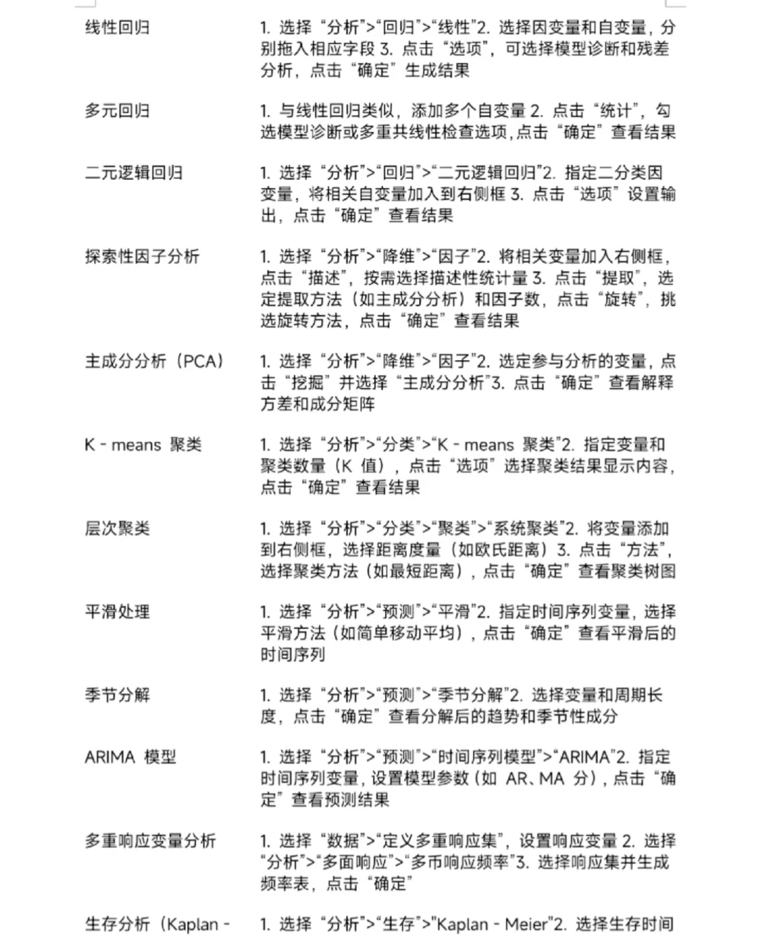 spss数据分析全步骤！
