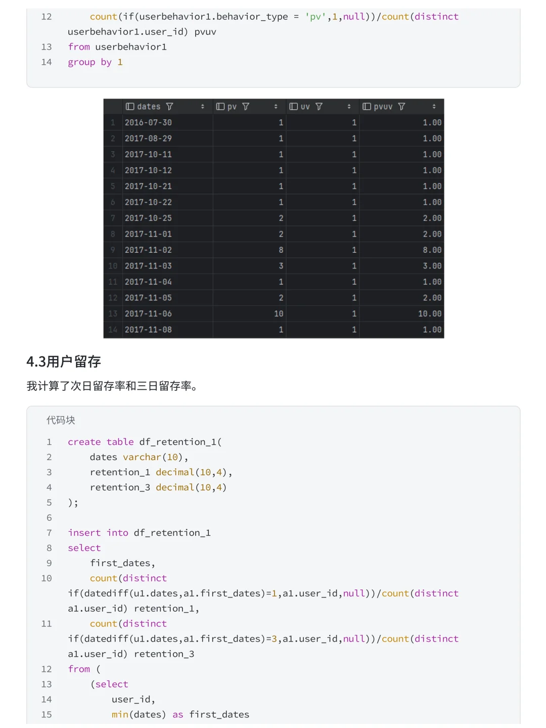 第29天|数分项目每日分享-SQL+Tableau分析