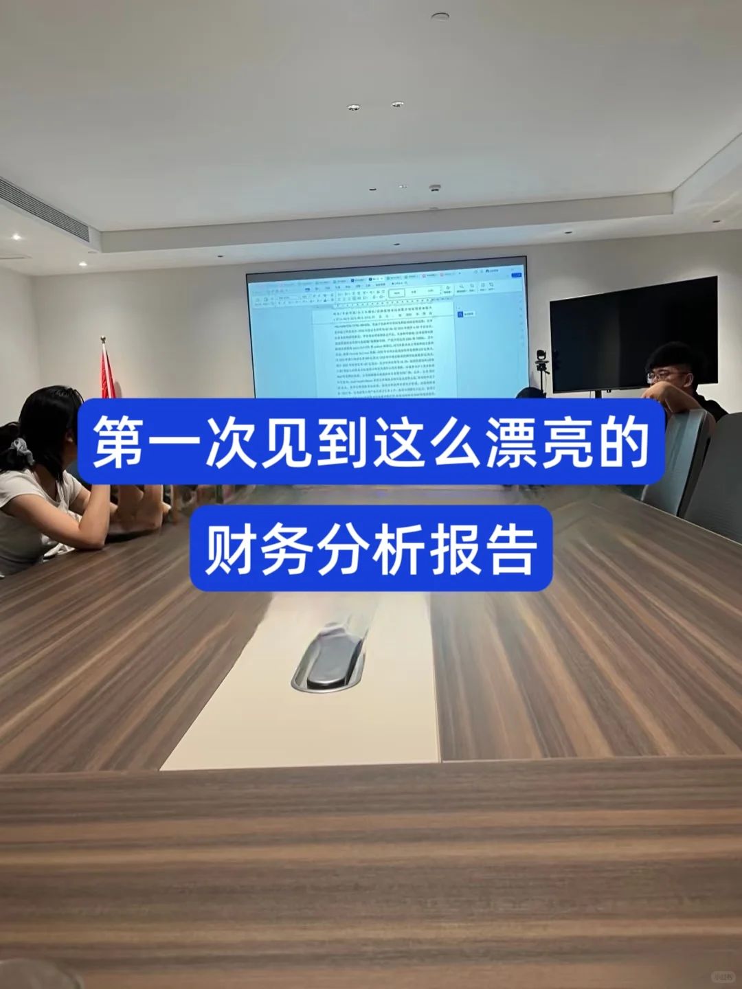 真是头一次看到这么漂亮的财务分析报告！！