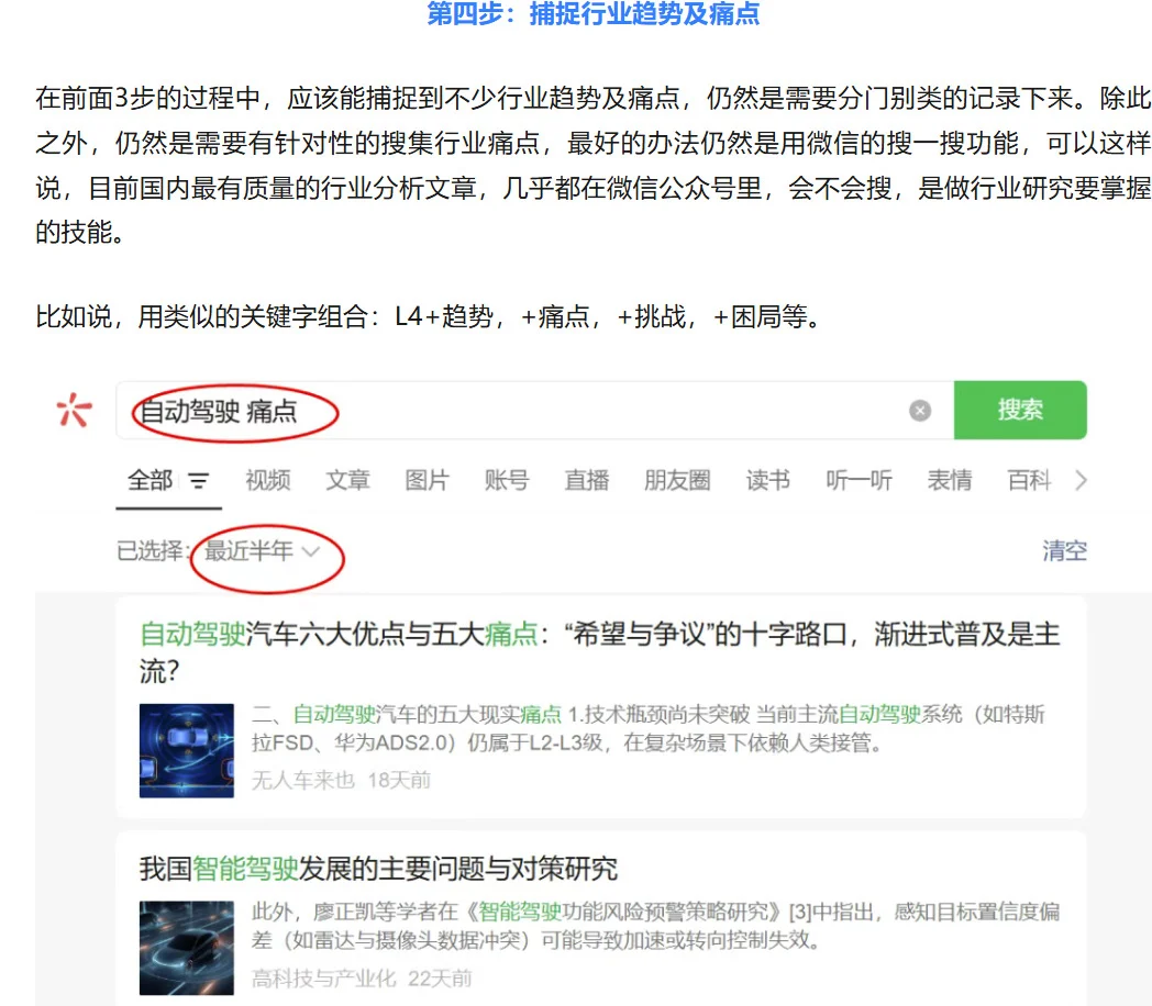 怎么快速摸透一个行业（四步法）