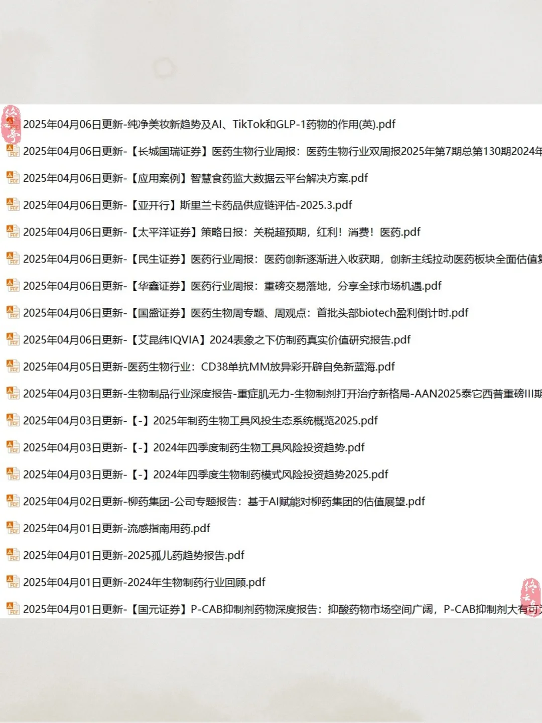 2025制药装备行业研究报告白皮书专题分