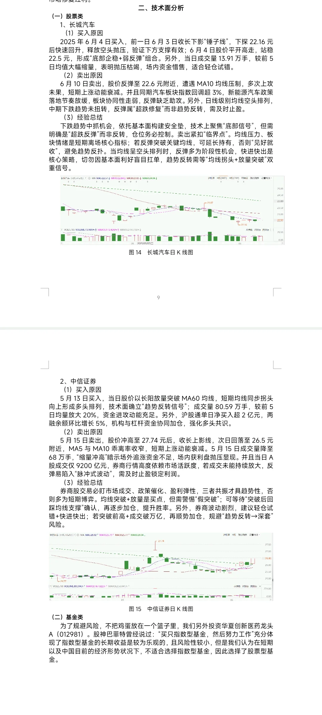 证券投资期末作业