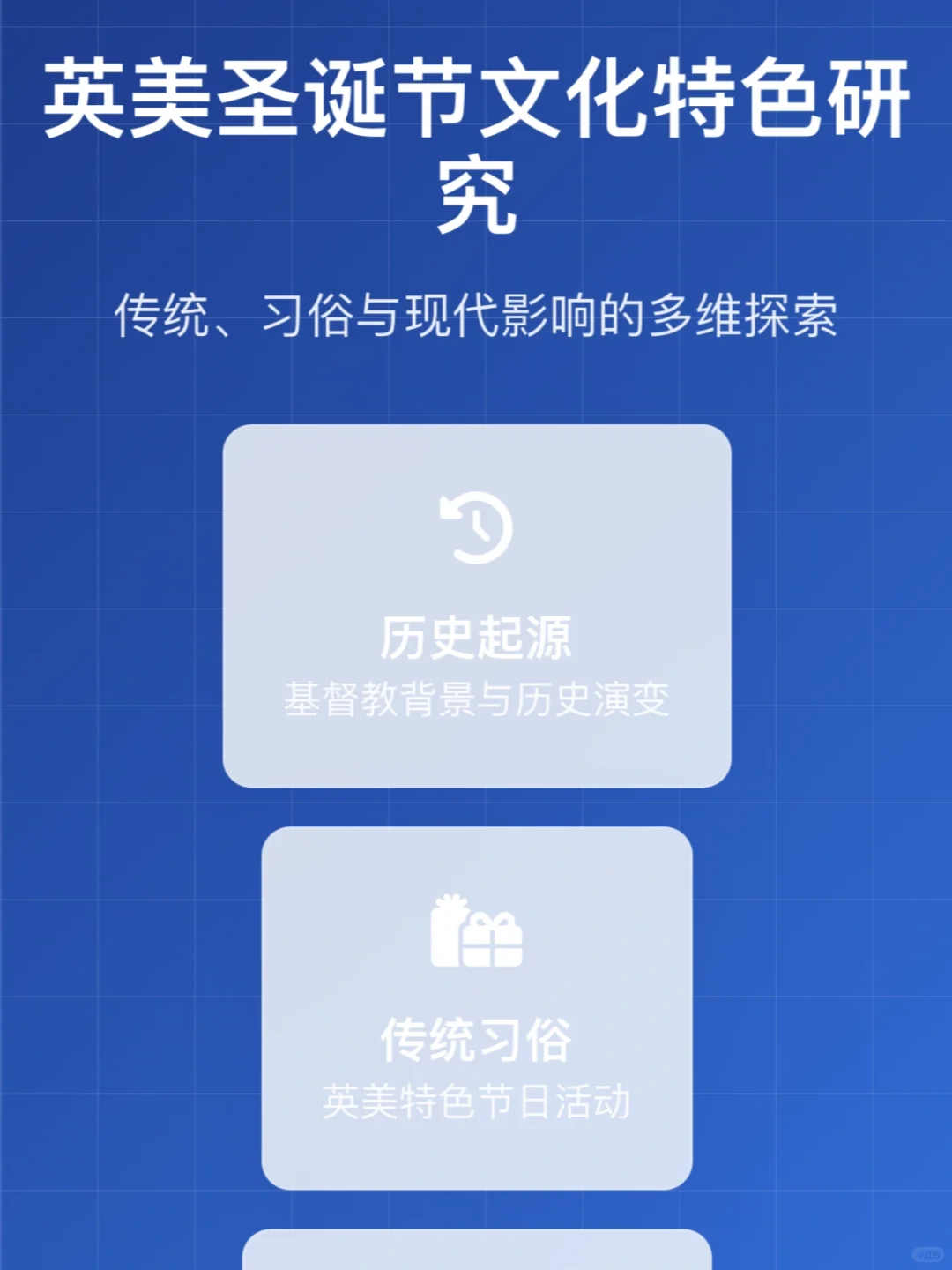 英专生有福啦！小白研报帮你做pre！