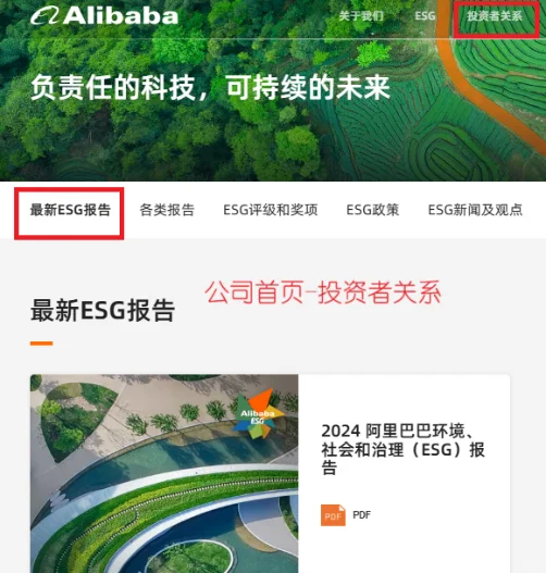ESG报告哪里找？怎么找？