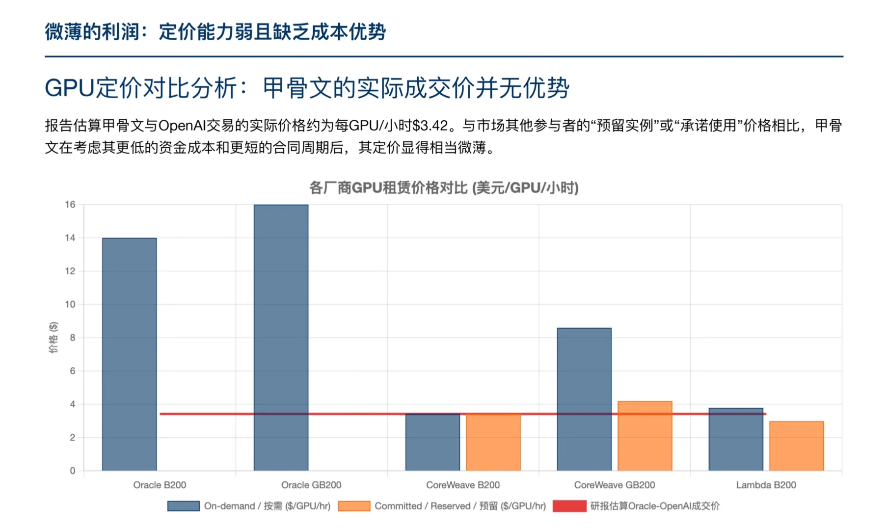 罗斯柴尔德研报，甲骨文被市场严重高估