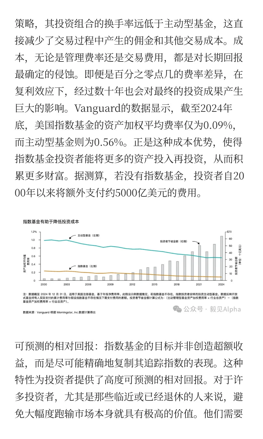 🔎先锋领航最新研报：指数基金投资的真相