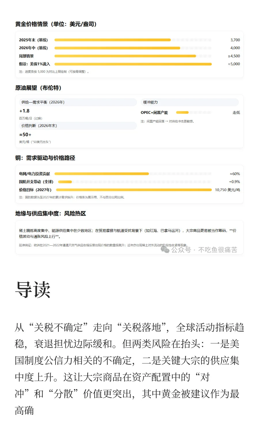 高盛最新研报：为什么当下更需要大宗商品，