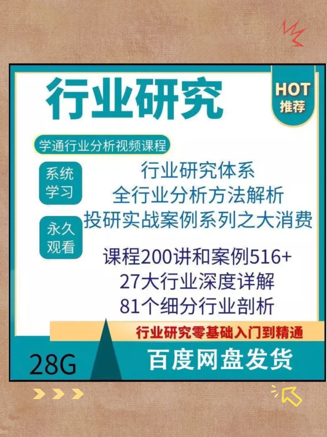 行业分析实战案例合集