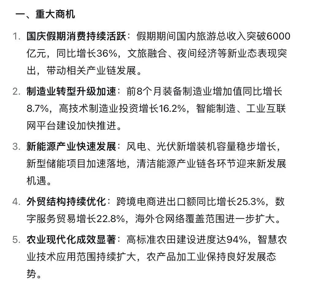 🌍10.6新闻重点内容|央妈送商机