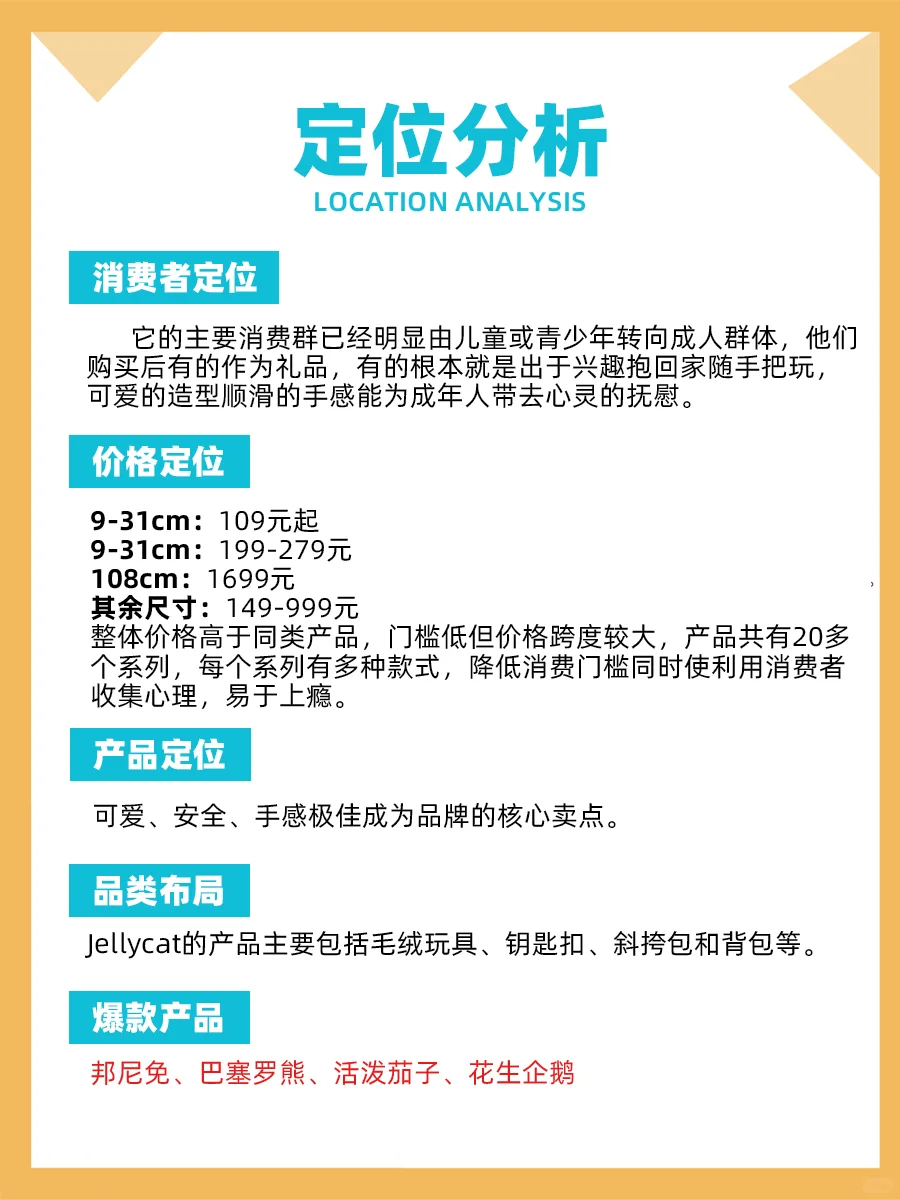 100个品牌案例分析——Jellycat