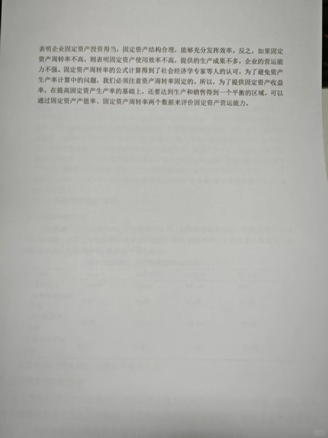 怎么没让我早点刷到营运能力分析论文框架