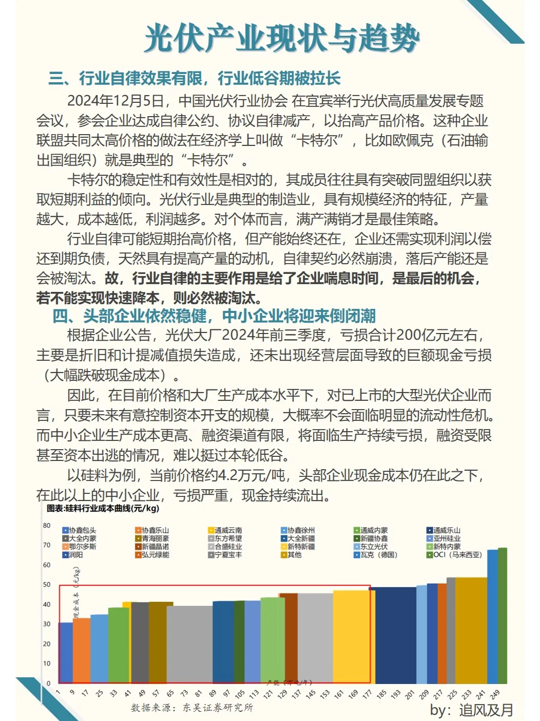 【行业洞见】光伏行业现状与趋势