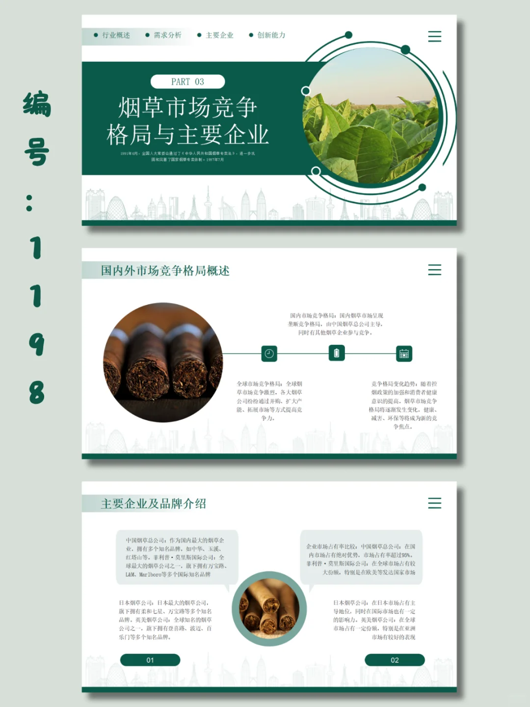 📌烟草行业分析报告｜22页