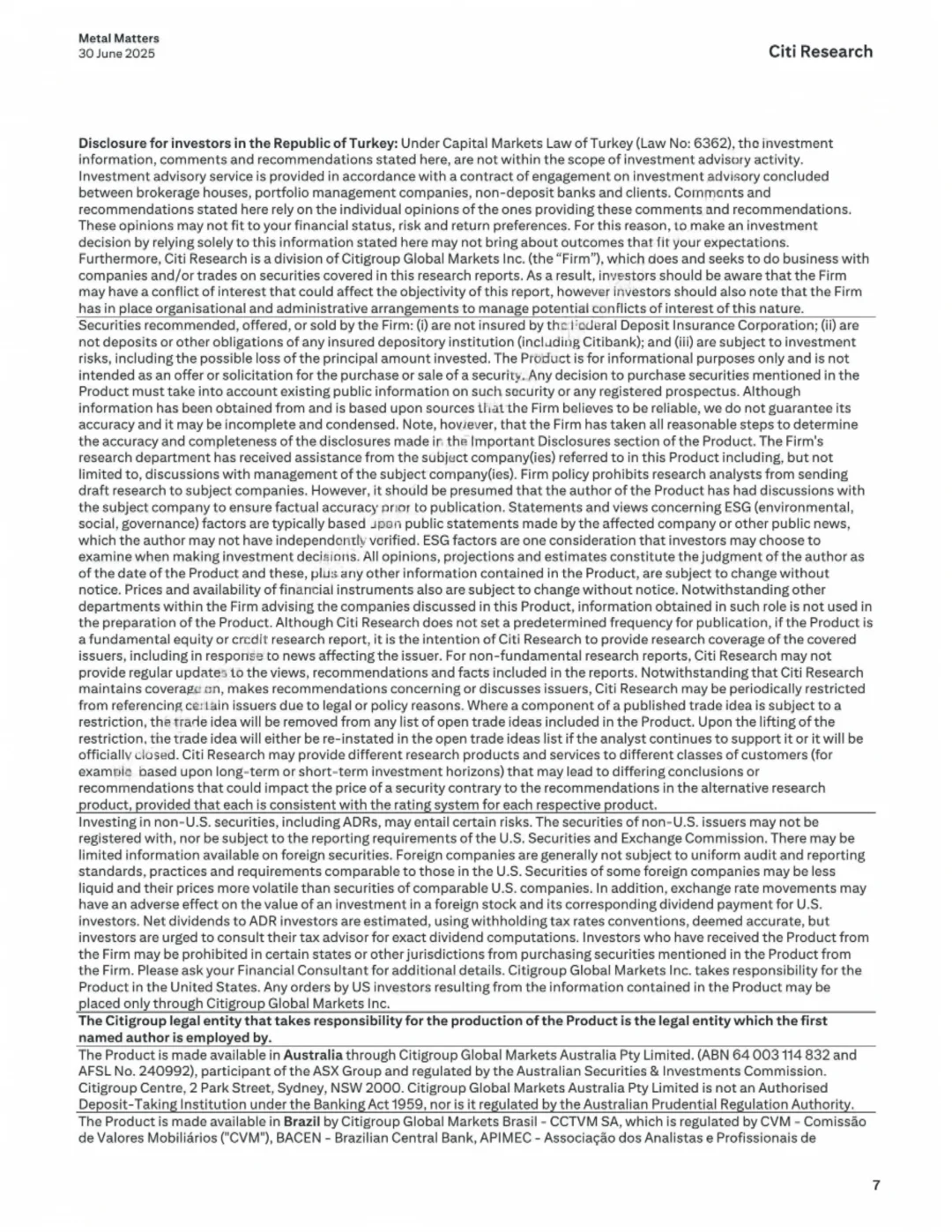 花旗研报 明年下半年金价开始回落