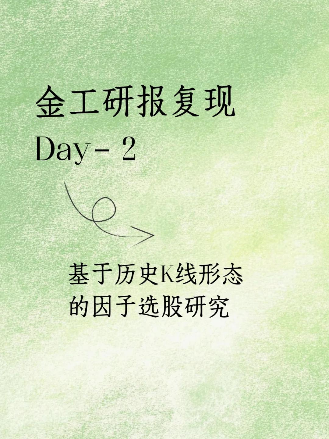 金工研报复现-Day-2