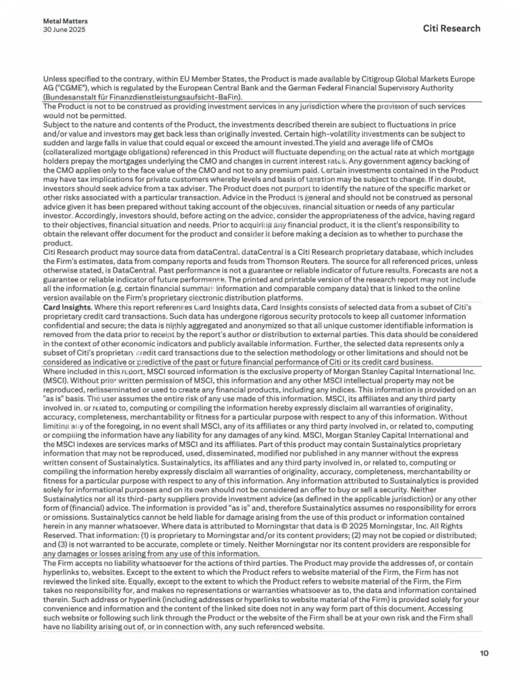 花旗研报 明年下半年金价开始回落