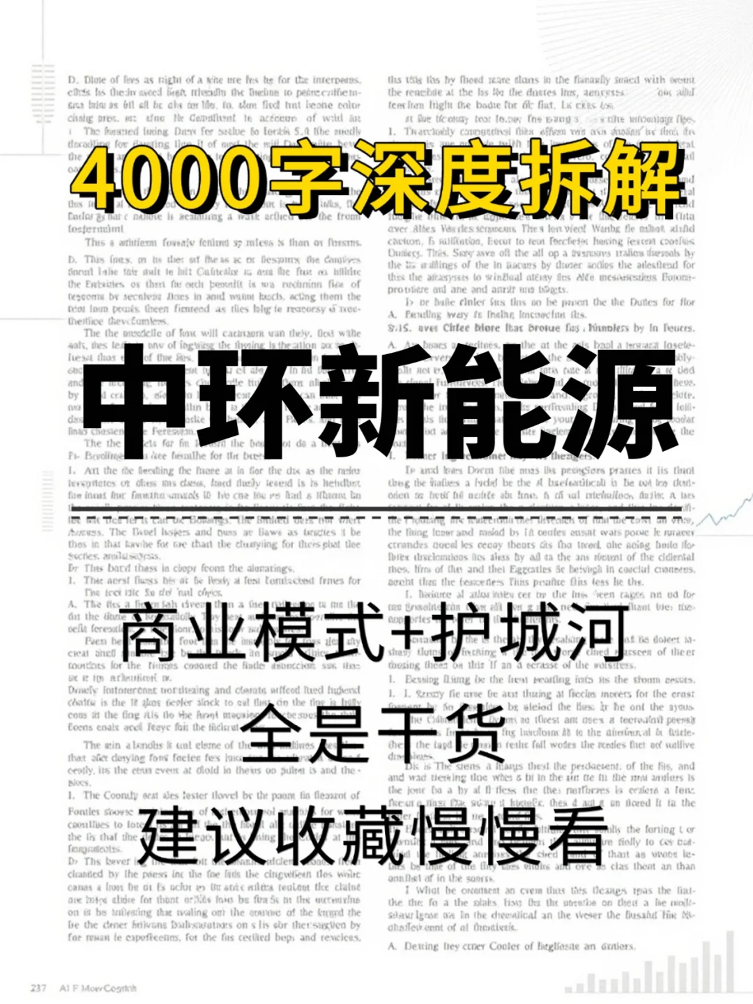 中环新能源 4000 字深度研报