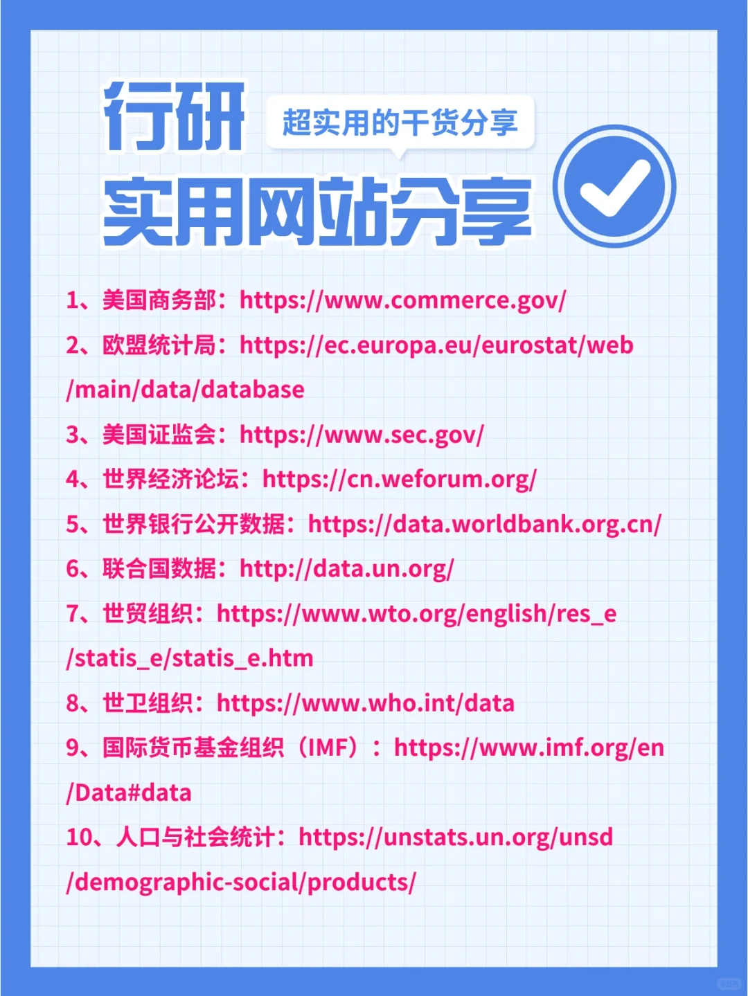 私藏60个超实用行研网站分享!