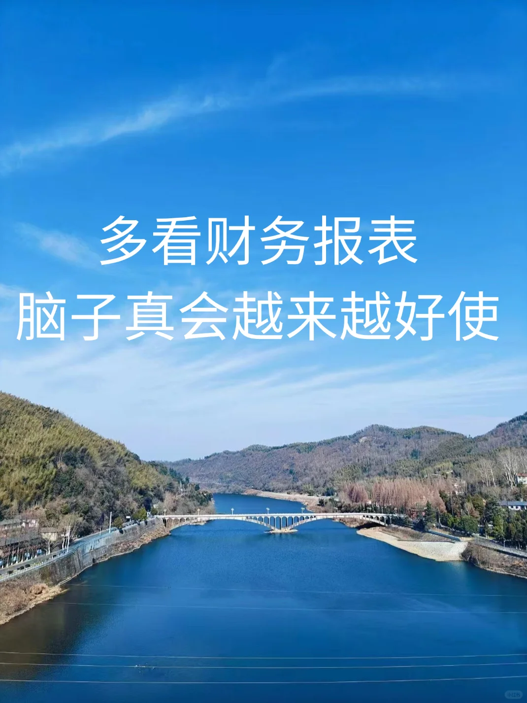 多看财务报表 脑子真会越来越好使