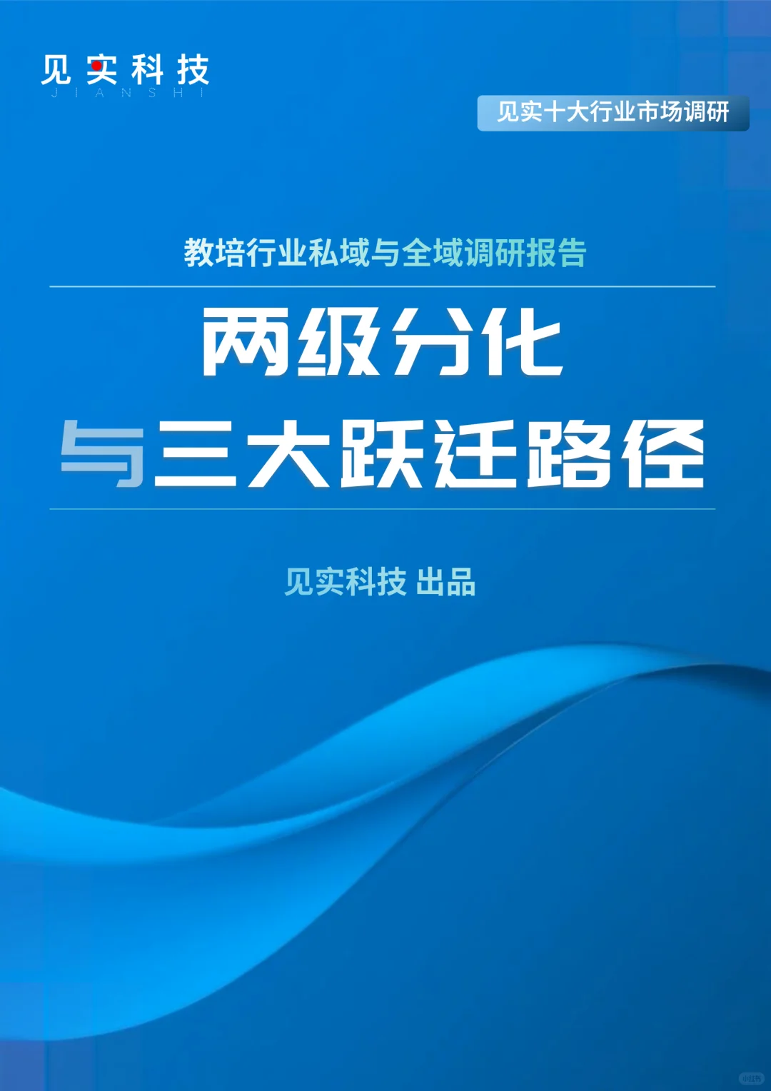 见实科技十大行业调研报告，私域付费查看