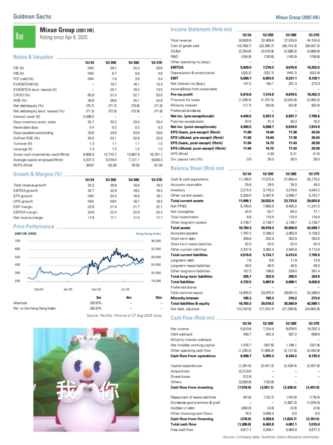 高盛，你对蜜雪冰城的分析也太透彻了吧....