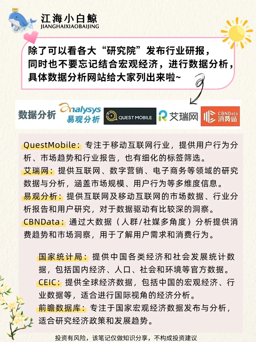 🔥全网最全行业研报网站，值得收藏❗️