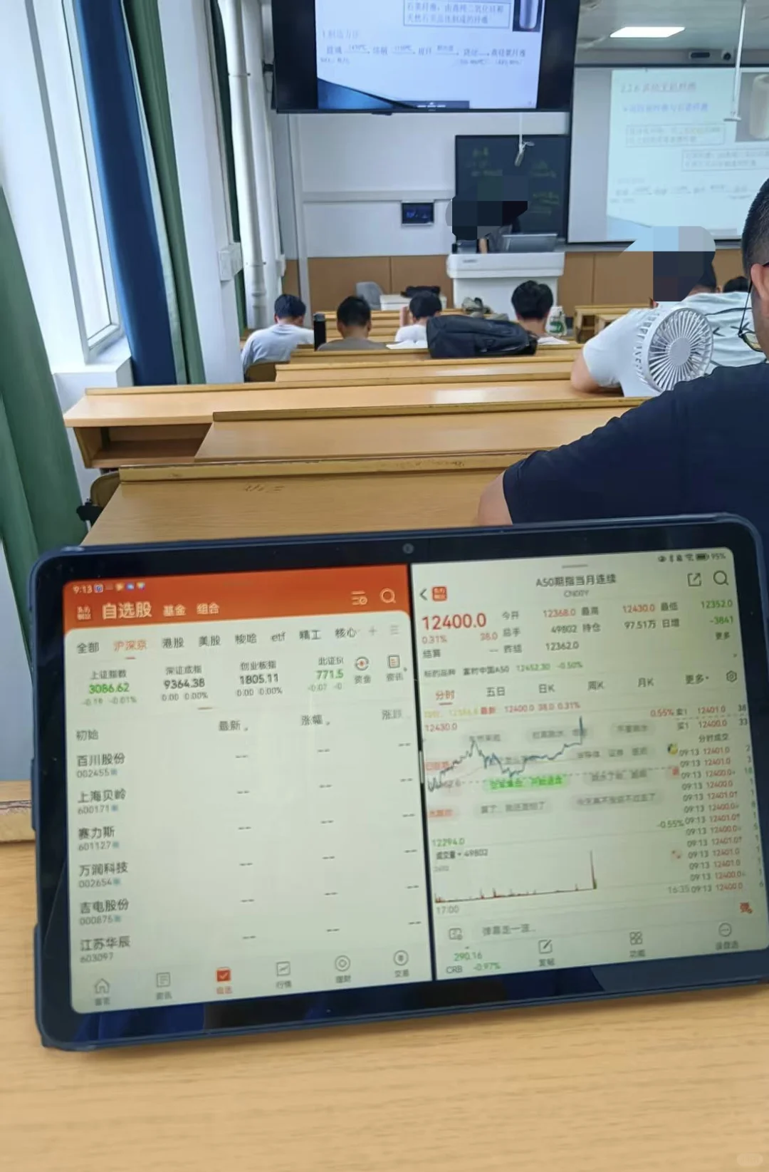 还是怀念在学校炒股的日子