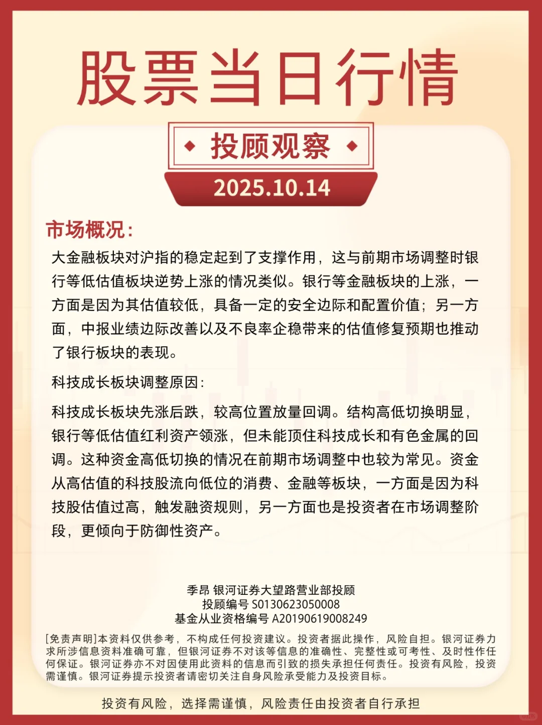 2025.10.14 股票当日行情