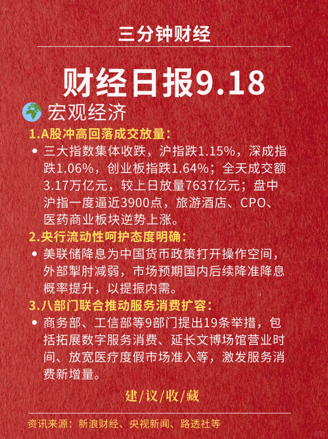 财经日报‖2025.9.18