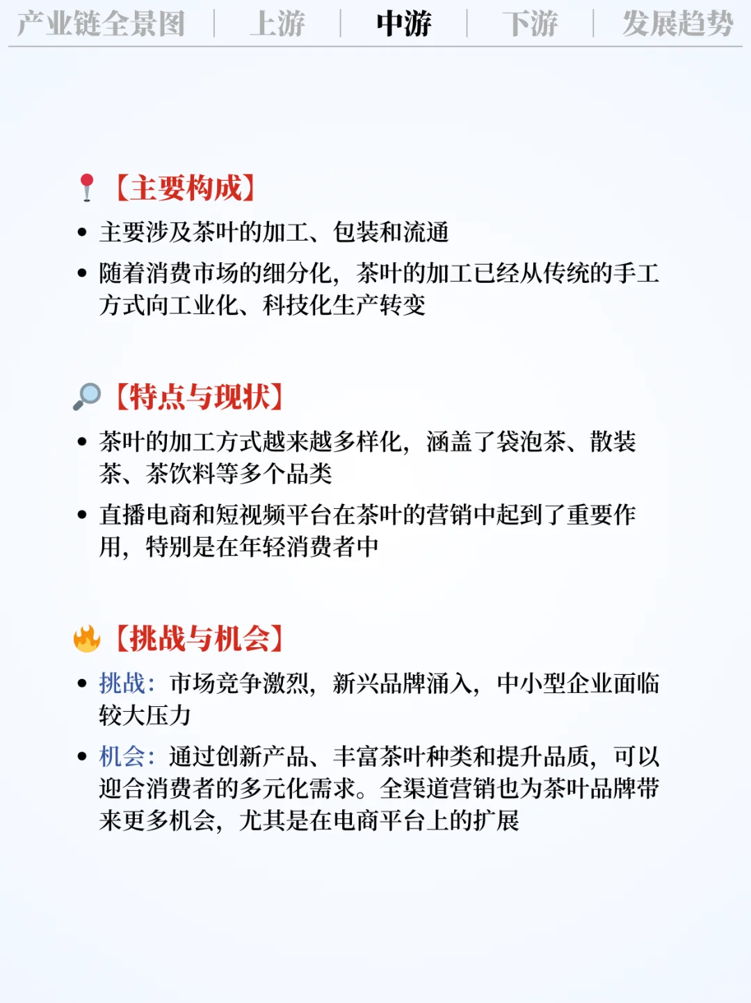 ❗️每天吃透一条产业链|茶叶行业 🍵