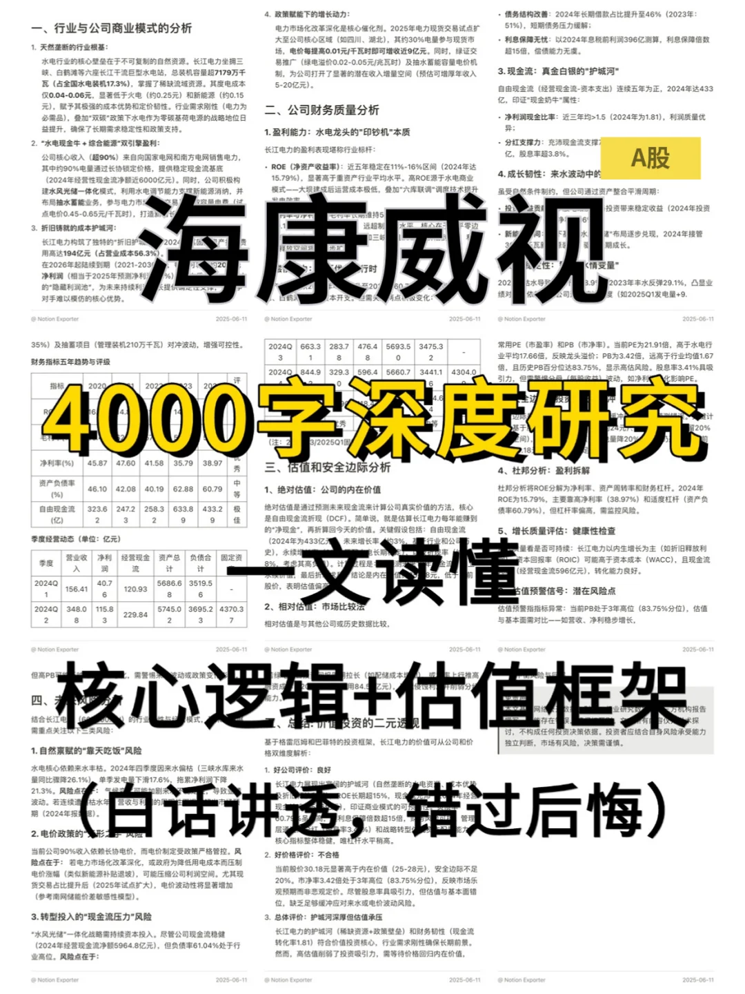 海康威视 4000 字深度研报