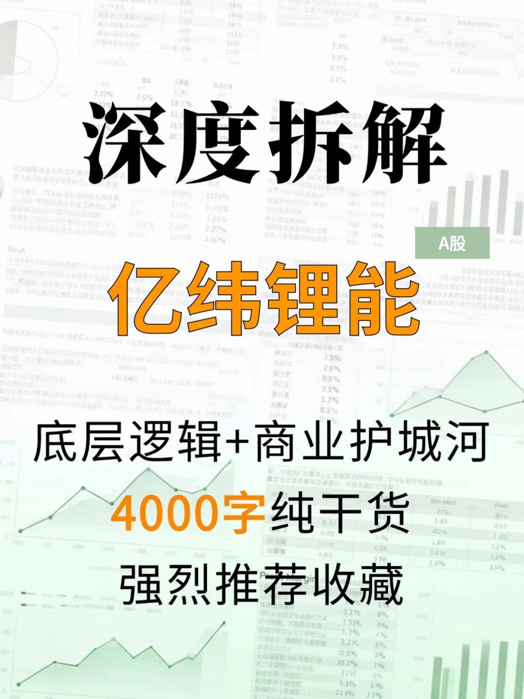 亿纬锂能 4000 字深度研报
