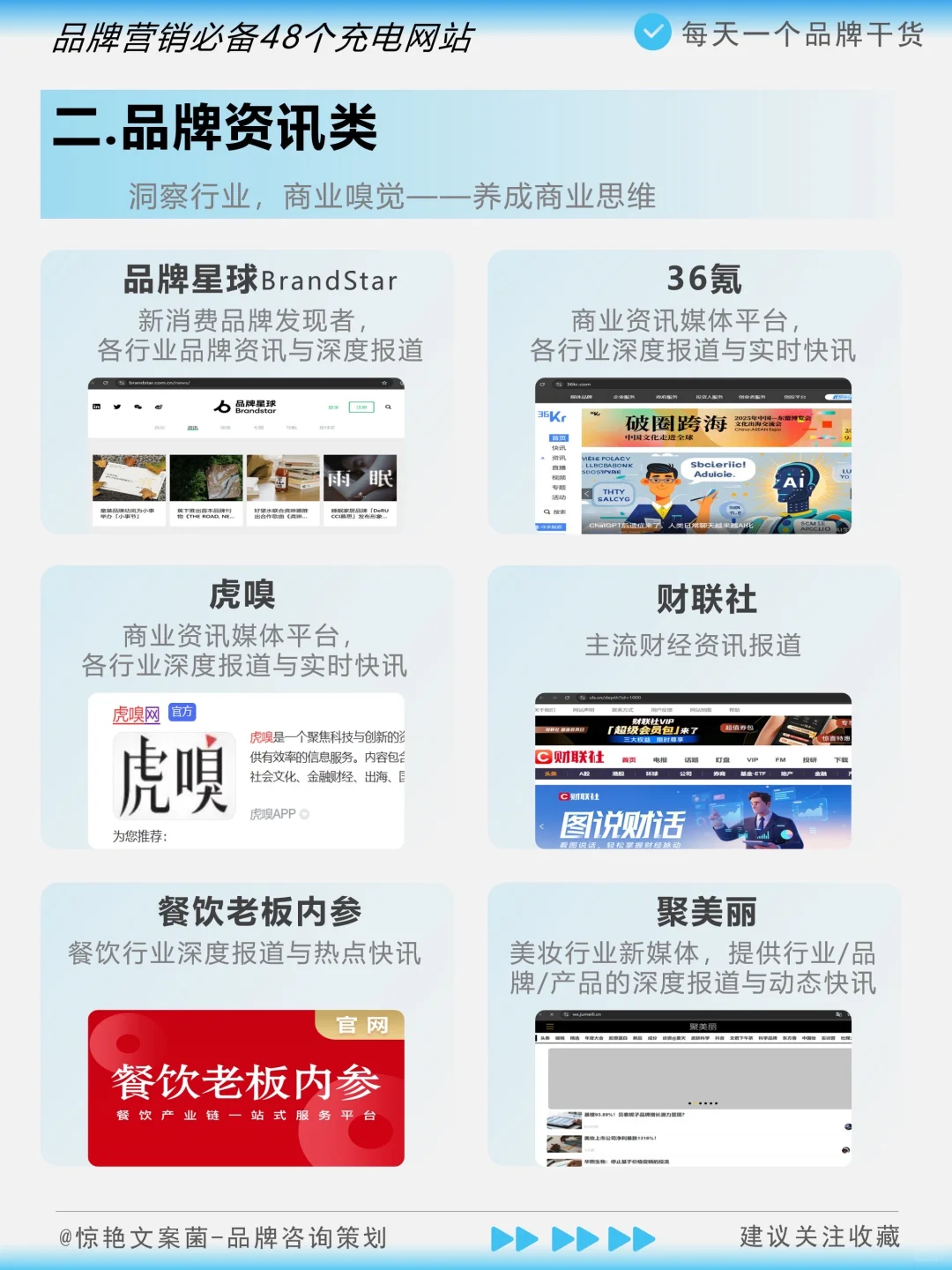 打工人邪修㊙️品牌营销策划48个宝藏网站✅