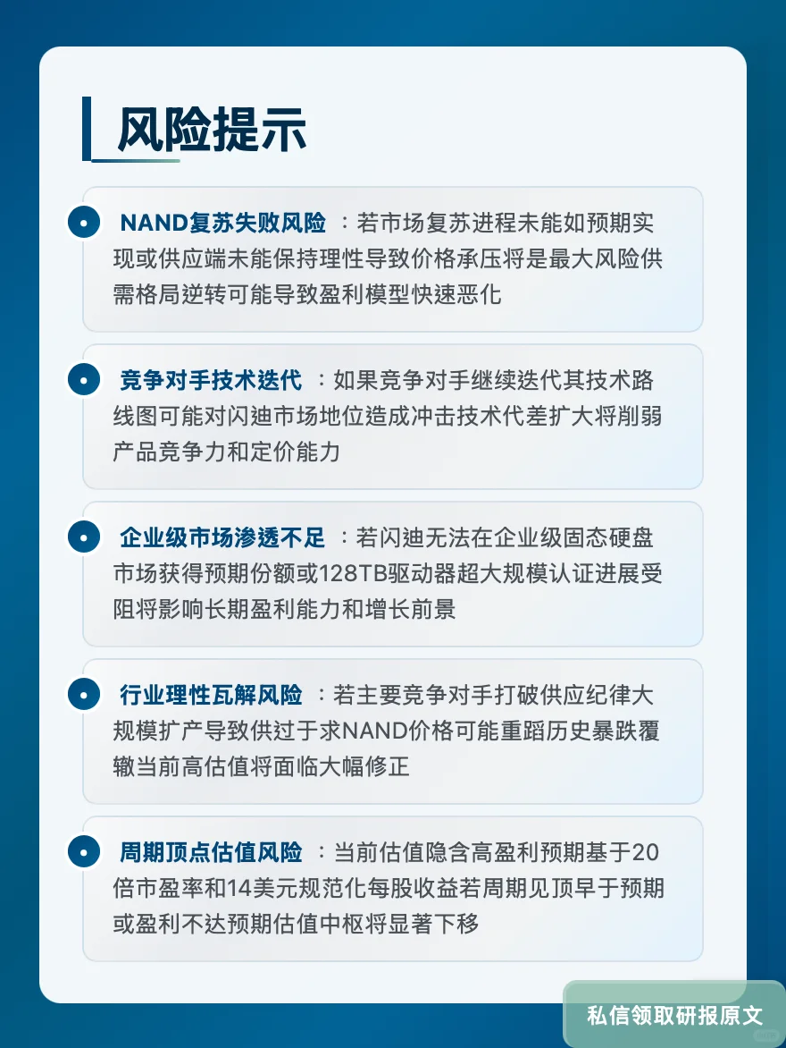 存储芯片价格暴涨!闪迪毛利率飙至42%