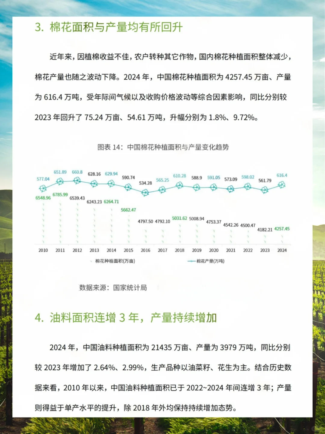 2025年中国农业情况报告