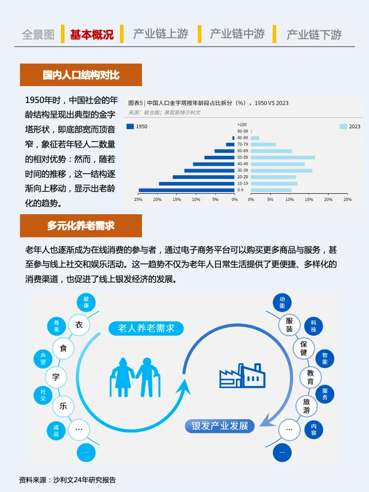 一天吃透一条产业链：No.1 银发经济