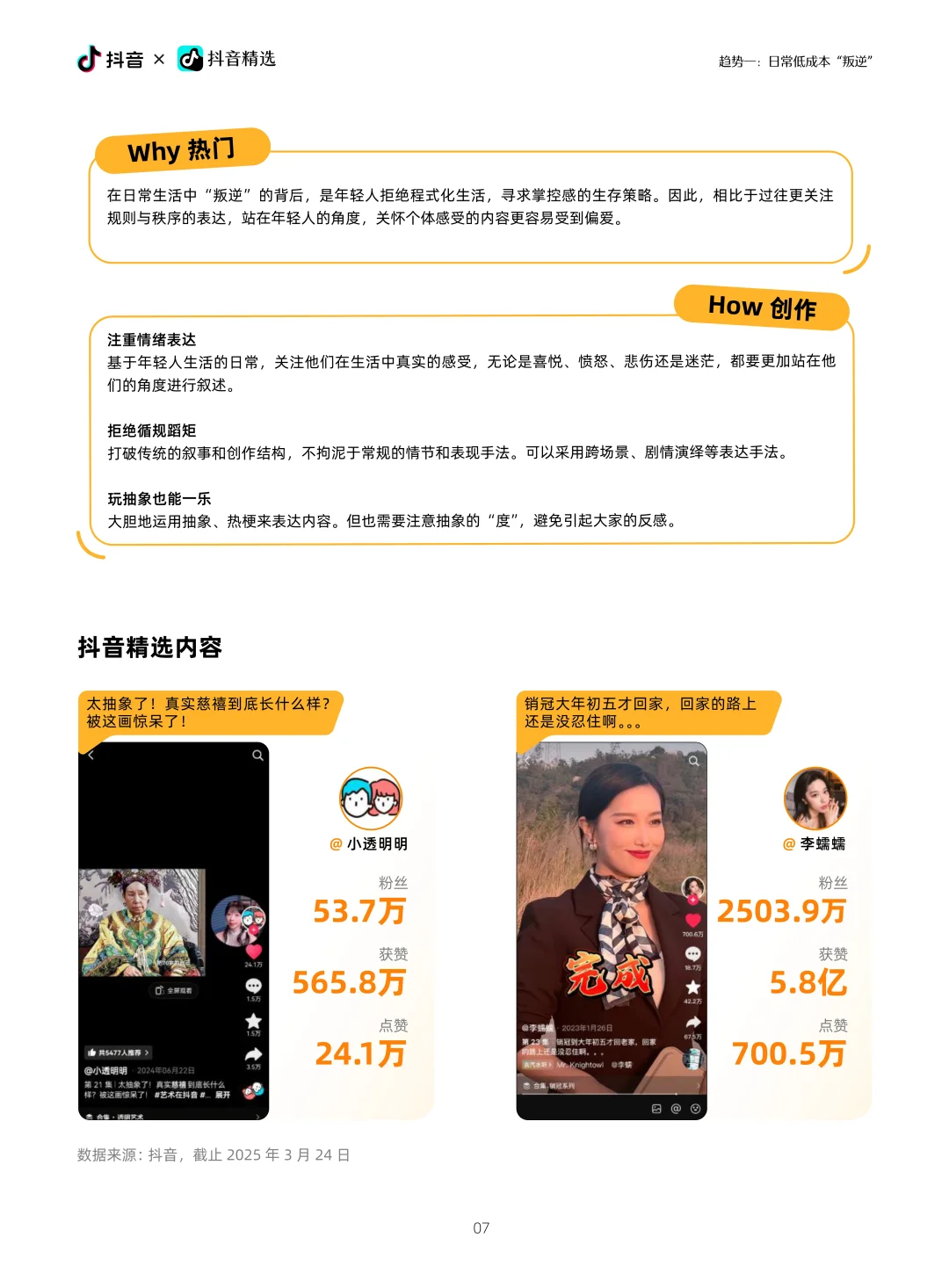 2025抖音精选年轻人趋势洞察