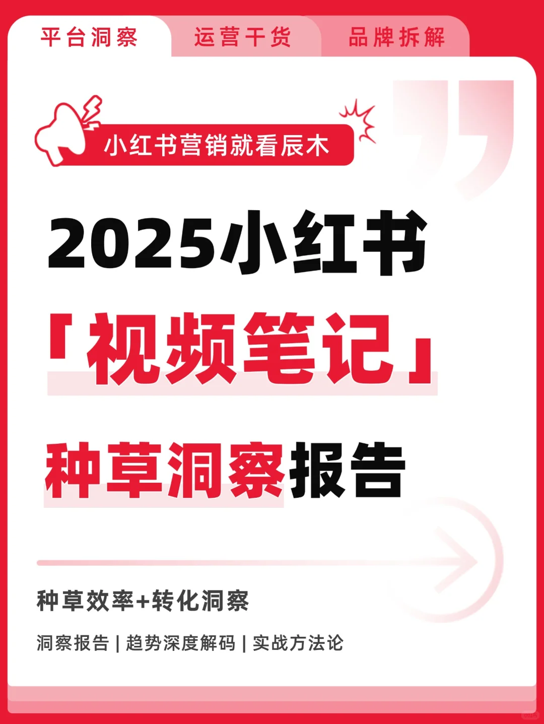 2025视频笔记洞察报告：种草效率+转化洞察