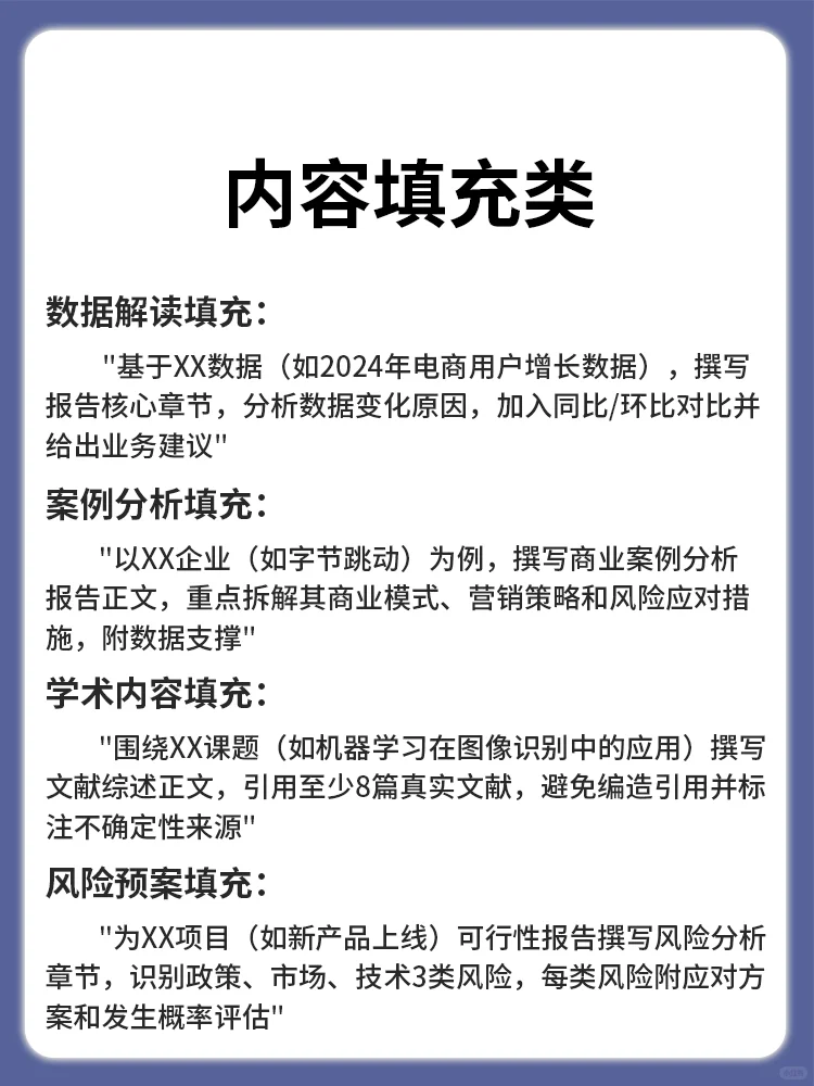 快速写报告15个实用ai指令合集❗