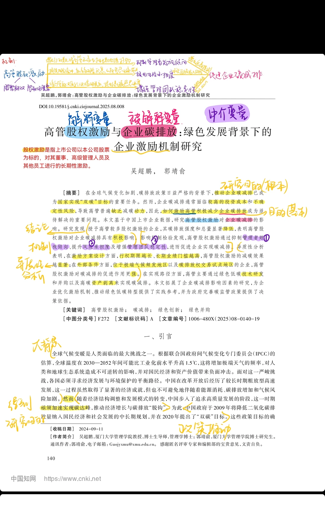 经济类文献分享
