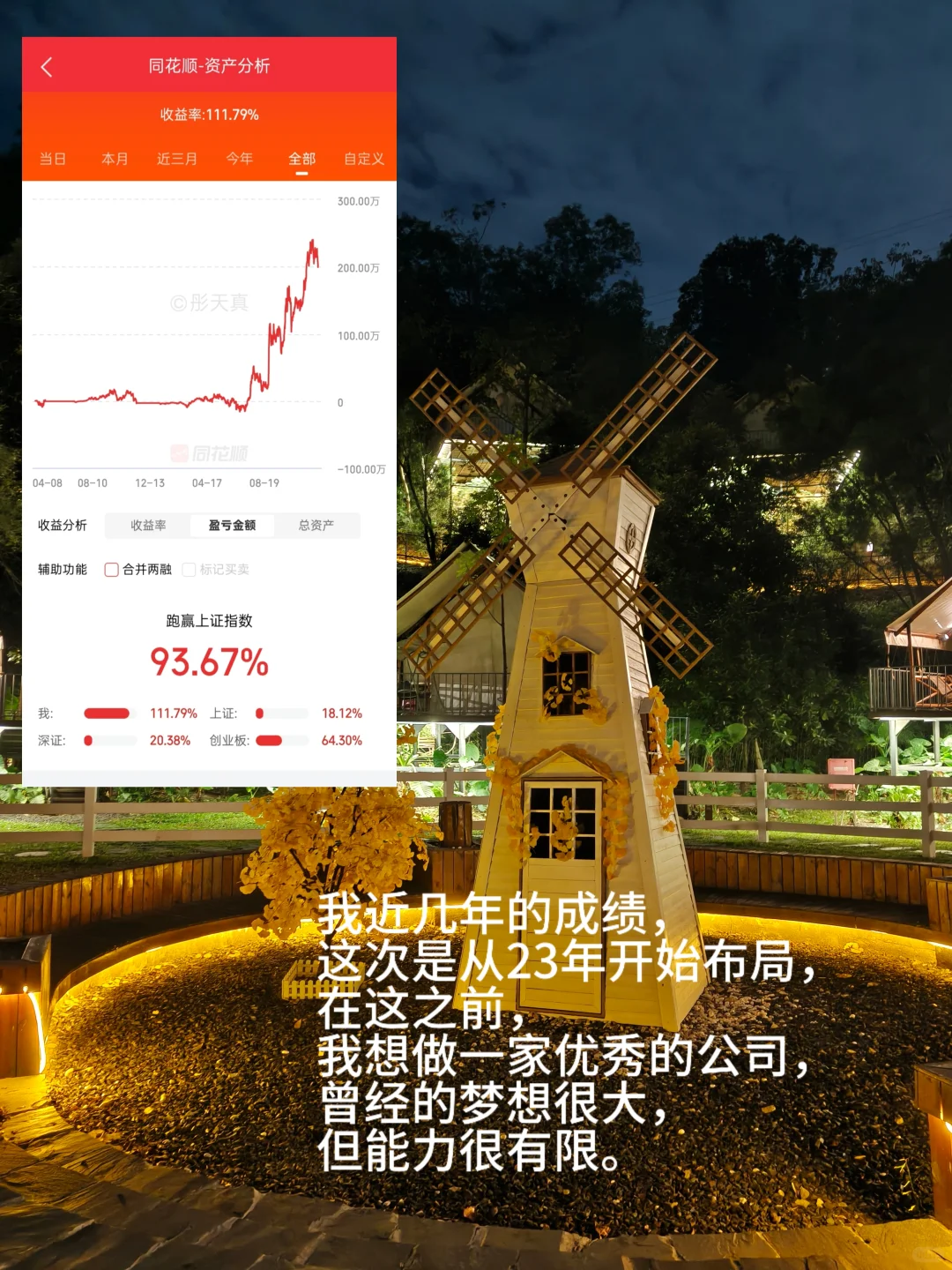 人到中年遇变故,炒股2年赚300万,我的破局