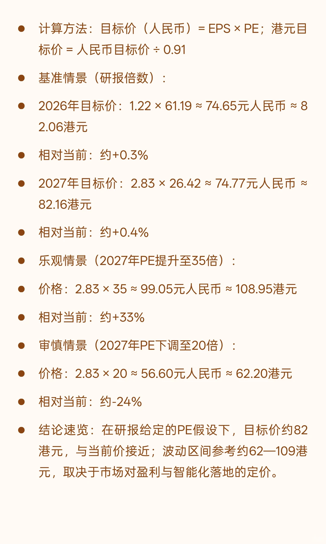 研报速读：小鹏汽车-W（09868.HK）股价与估