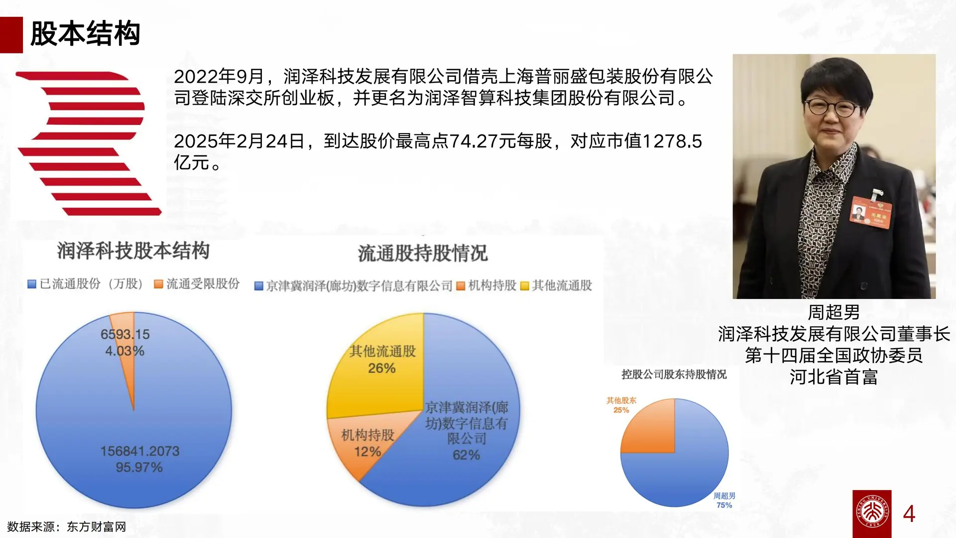 北大投资学小组调研分享：润泽科技（一）