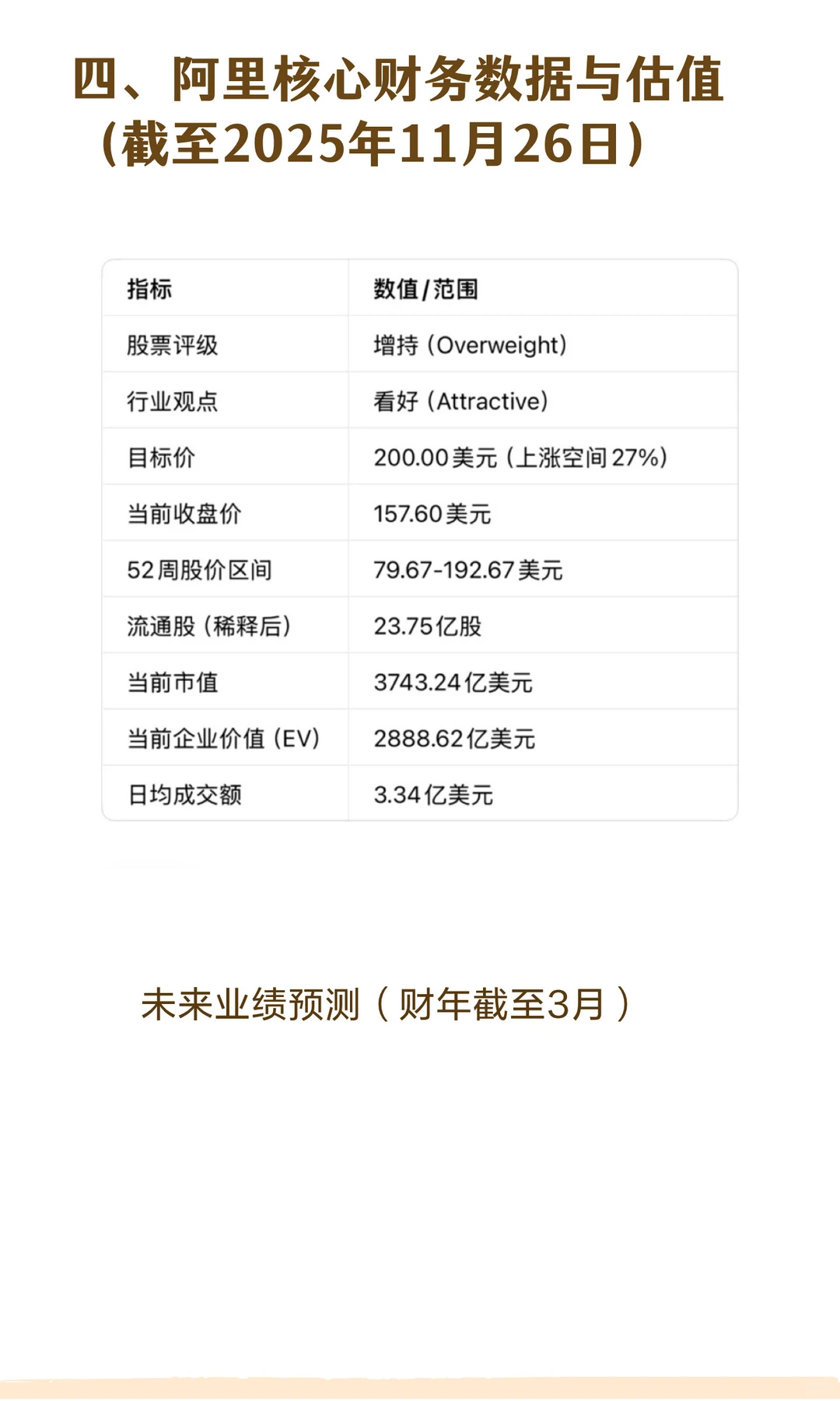 摩根士丹利重磅研报：阿里云成最大赢家！阿