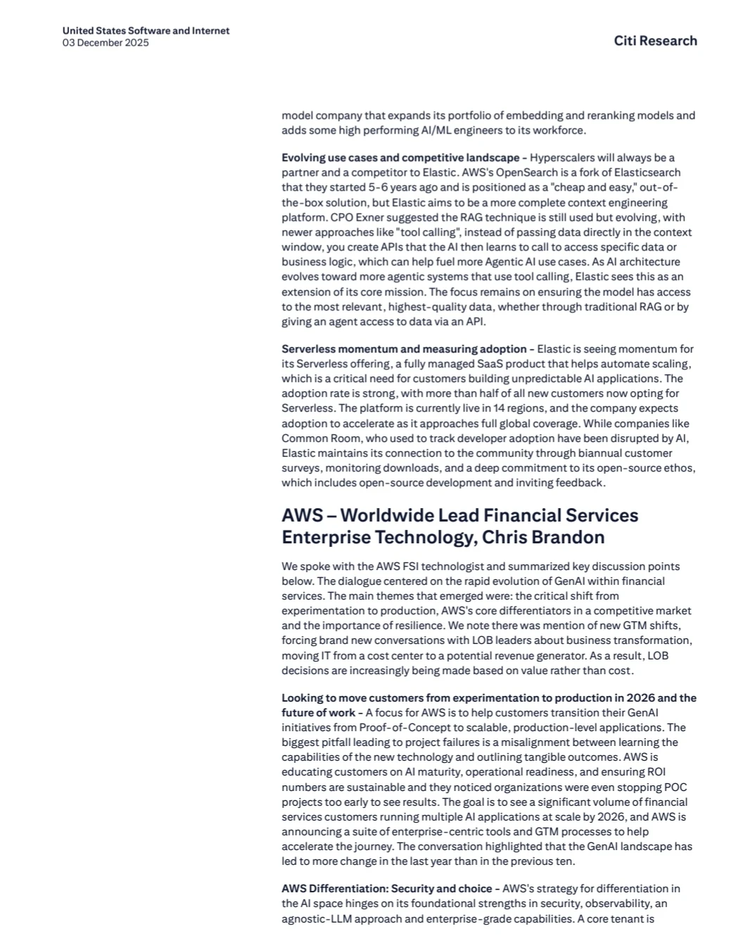 研报，高盛，摩根，美银花旗瑞银巴克莱等等