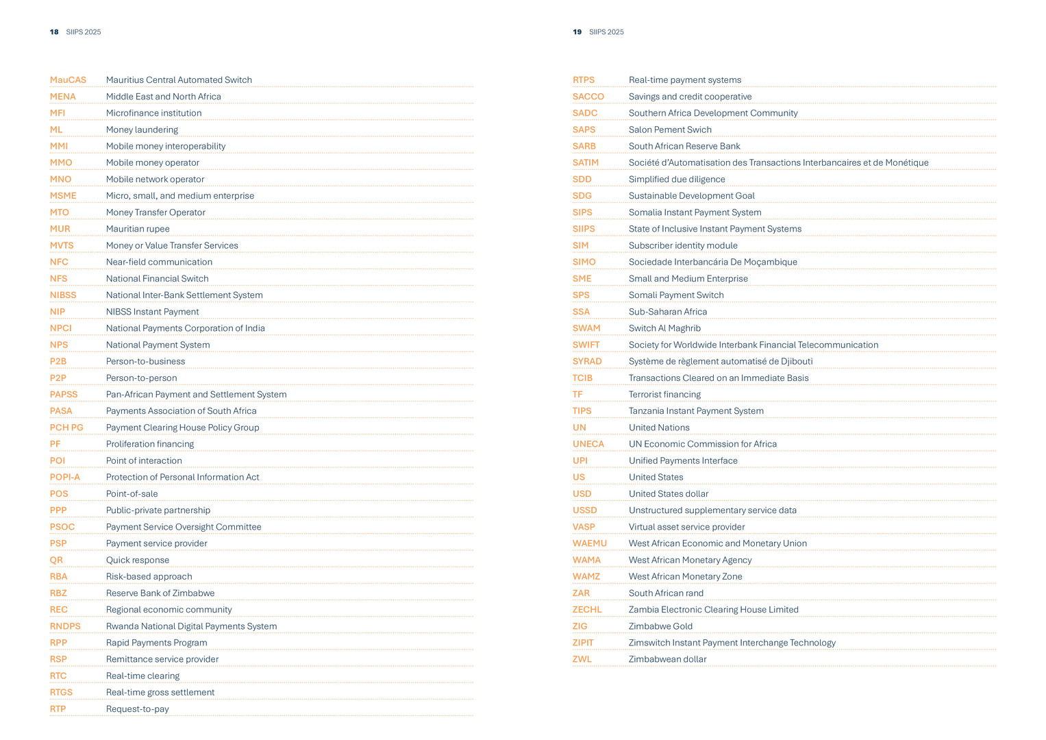 包容性即时支付系统SIIPS2025年现状报告