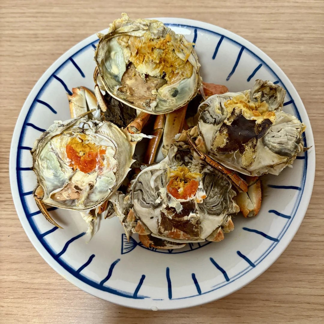 本周健身餐：大闸蟹