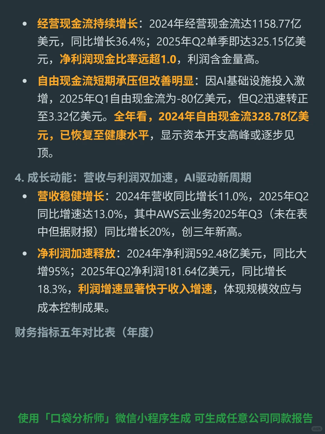 亚马逊 4000 字深度研报